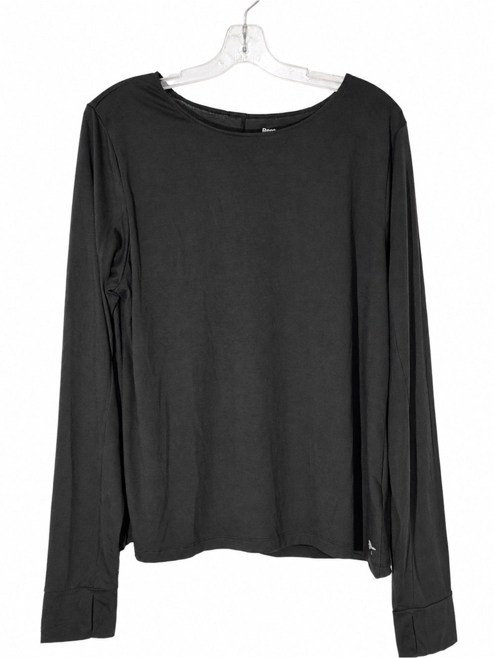 Reebok Black Women's Long Sleeve Crewneck Tee